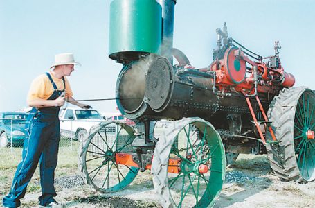 Iowa's Youngest Steam Engineer Image